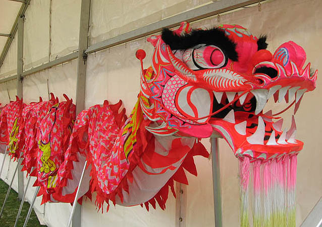 Take part in the traditional Chinese Dragon dance by working with GPAC staff